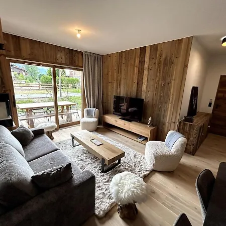 Апартаменти L'Alezan I Appartement Proche Centre Du Village Межев